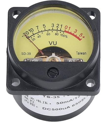 Amazon.com: DC 5V Audio VU Meter Signal Level Indicator, 3.5mm